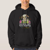 Eggcellent Egg Hunter Easter Bunny Cute Rabbit Bun Hoodie (Voorkant)