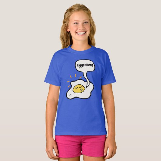 Eggcellent Sunny Side Up T-Shirt (Voorkant volledig)