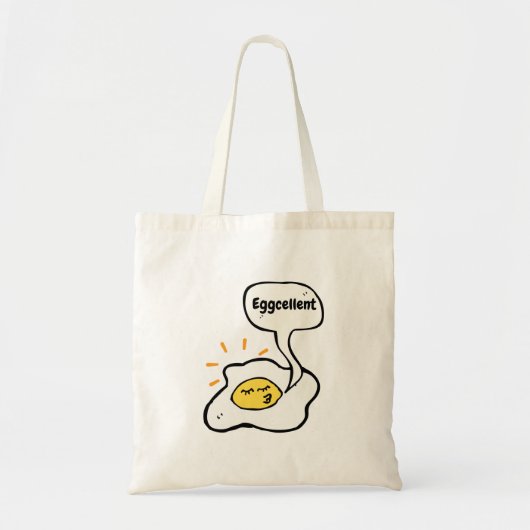 Eggcellent Sunny Side Up Tote Bag (Voorkant)