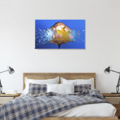 Eggceptioneel Canvas Afdruk (Insitu (Slaapkamer))