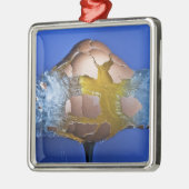 Eggceptioneel Metalen Ornament (Links)