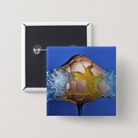 Eggceptioneel Vierkante Button 5,1 Cm (Voorkant /achterkant)