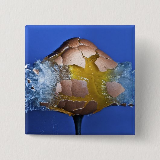 Eggceptioneel Vierkante Button 5,1 Cm (Voorkant)