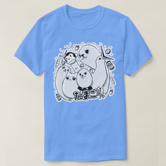 EggDog Anime T-shirt (Design voorkant)