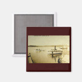 Eggemoggin Reach, Sargentville, Maine Magneet (Voorkant / Achterkant)