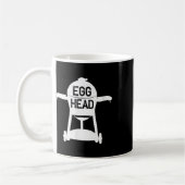 Egghead BBQ Smoker Grill Grappig Cadeau Koffiemok (Links)