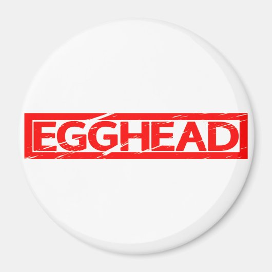 Egghead Stamp Magneet (Voorkant)