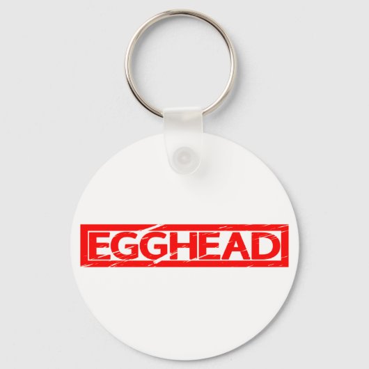 Egghead Stamp Sleutelhanger (Voorkant)