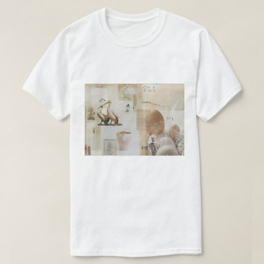 EggHead – T-shirt met voorcollage (Design voorkant)
