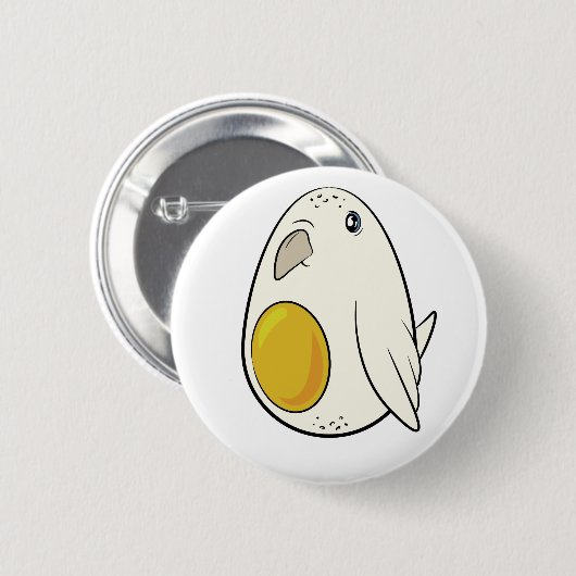 Eggie Birble Ronde Button 5,7 Cm (Voorkant /achterkant)