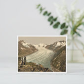 Eggishorn, Grand Aletsch Glacier, met Jungfrau, M Briefkaart (Staand voorkant)