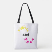 Eggless and Free T-Shirt Tote Bag (Achterkant)