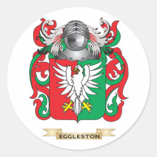 Eggleston Wapenmunt Ronde Sticker