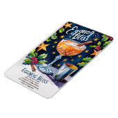 Eggnog Bliss Holiday Cocktail Recept Magneet (Linkerzijde)