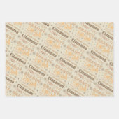 Eggnog Collectie - Goud Inpakpapier Vel (Voorkant 2)