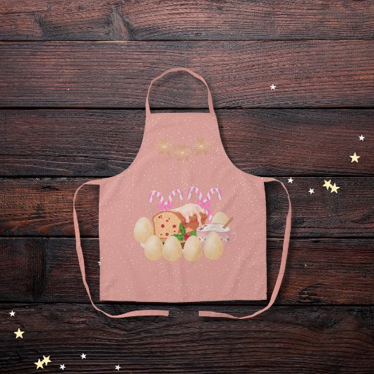 Eggnog en andere geneugten roze schort