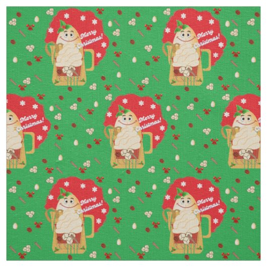 Eggnog Fabric van Kriyas Collectie Stof (Swatch)