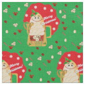 Eggnog Fabric van Kriyas Collectie Stof (Close Up)