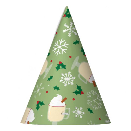 Eggnog Feesthoedjes (Links)