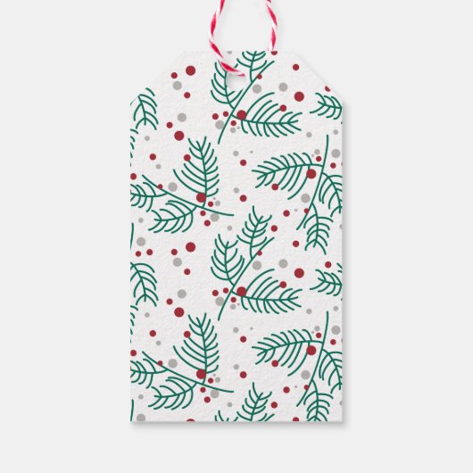 Eggnog Gift Labels Cadeaulabel (Achterkant)