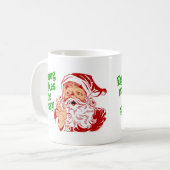 Eggnog Makes Santa Fart Koffiemok (Voorkant links)