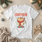 Eggnog-noggin – Funny Christmas Eggnog Pun  Tri-Blend Shirt