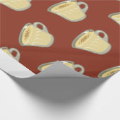 Eggnog Pattern Cadeaupapier (Hoek)