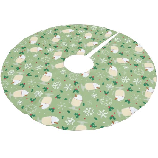 Eggnog Pattern Kerstboom Rok (Gekanteld)