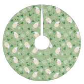 Eggnog Pattern Kerstboom Rok (Voorkant)