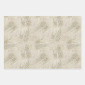 Eggnog Recept Collectie - avocado Inpakpapier Vel (Voorkant 3)