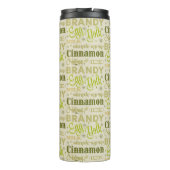 Eggnog Recept Collectie - avocado Thermosbeker (Achterkant)