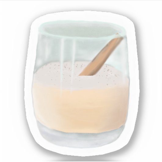 Eggnog Sticker (Voorkant)
