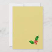 Eggnog Uitnodigingen (Achterkant)