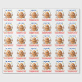 Eggomaniak - de Badass-eieren. | Happy Easter Funn Cadeaupapier (Vlak)