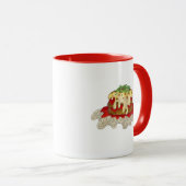 Eggplant Aubgergine Parm Parmesan Italy Food Mok (Voorkant rechts)