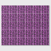 Eggplant Cadeaupapier (Vlak)