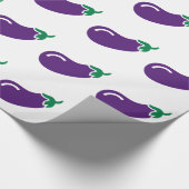 Eggplant Cadeaupapier (Hoek)