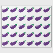 Eggplant Cadeaupapier (Vlak)