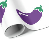 Eggplant Cadeaupapier (Rol Hoek)