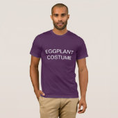 Eggplant Costume T-shirt (Voorkant volledig)