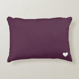 Eggplant Eggplant Deep Paars Accent Kussen