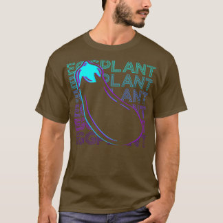 Eggplant Eggplant Retro Gift1 T-shirt