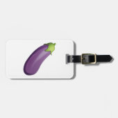 Eggplant - Emoji Bagagelabel (Voorkant horizontaal)