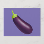 Eggplant Emoji Briefkaart (Voorkant)