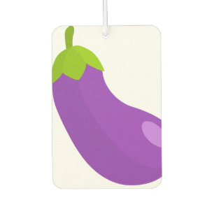 Eggplant Emoji Car Air Freshener Luchtverfrisser
