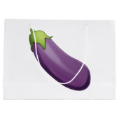 Eggplant - Emoji Large Cadeautasje (Achterkant)