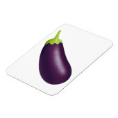 Eggplant Emoji Magneet (Linkerzijde)
