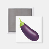 Eggplant Emoji Magneet (Voorkant / Achterkant)