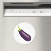Eggplant Emoji Magneet (Insitu (Vaatwasser))