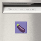 Eggplant Emoji Magnet (Insitu (Vaatwasser))